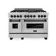 ZLINE 48" Autograph Edition, Dual Fuel Range, RAZ-48-MB
