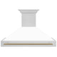 ZLINE 48" Autograph Stainless Wall Range Hood, 8654STZ-WM48-CB