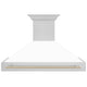ZLINE 48" Autograph Stainless Wall Range Hood, 8654STZ-WM48-G