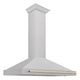 ZLINE 48" Autograph Stainless Wall Range Hood KB4SNZ-48-G