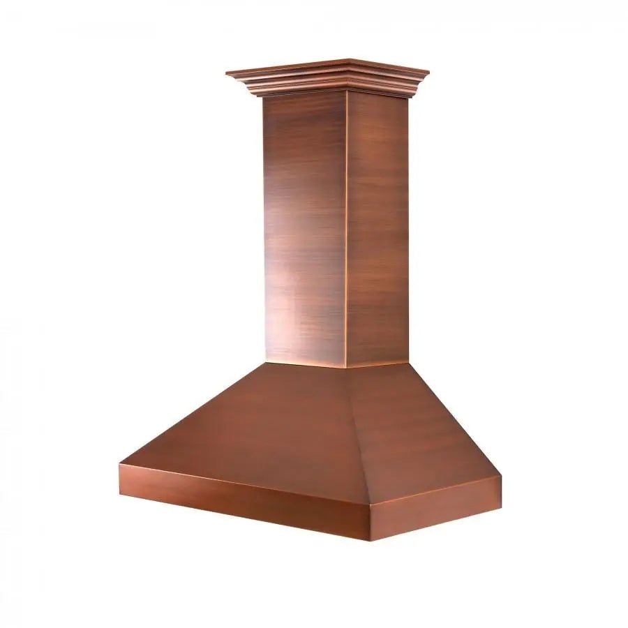 Copper & Bronze Wall Range Hoods