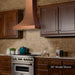 ZLINE 48" Hand - Hammered Copper Finish Wall Range Hood, 8632H - 48 - Farmhouse Kitchen and Bath