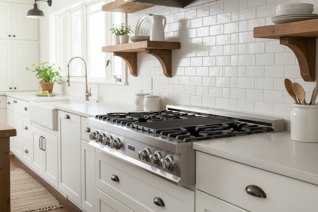 ZLINE 48 inch Rangetop with 7 Gas Burners, RT48