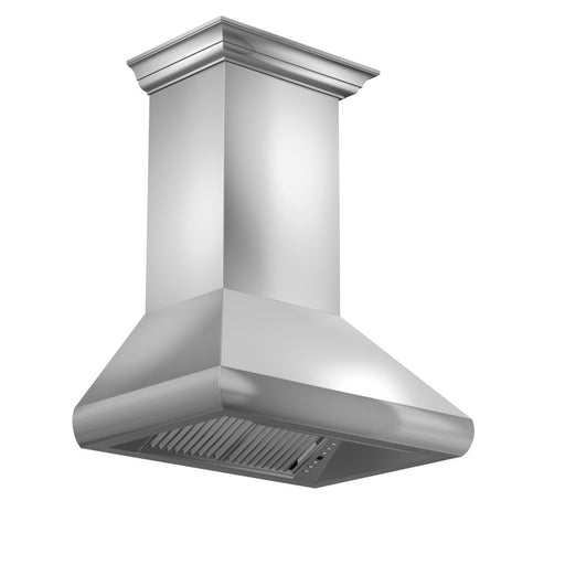 ZLINE 48" Professional Wall Range Hood, Stainless Steel, 587CRN - 48 - Farmhouse Kitchen and Bath