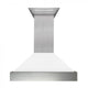ZLINE 48" Snow Finish Wall Range Hood, White Matte Shell, 8654WM-48