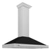 ZLINE 48" Stainless Range Hood Shell, Stainless Handle KB4SNX - BLM - 48 - Farmhouse Kitchen and Bath