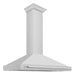 ZLINE 48" Stainless Steel Range Hood with Stainless Steel Handle KB4STX - 48 - Farmhouse Kitchen and Bath