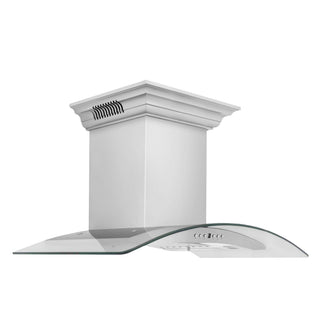 ZLINE 48" Wall Stainless Range Hood, Bluetooth Speakers, KN4CRN-BT-48
