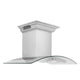 ZLINE 48" Wall Stainless Range Hood, Bluetooth Speakers, KN4CRN-BT-48