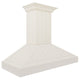 ZLINE 48" Wooden Wall Mount Range Hood in Cottage White, KPTT-48