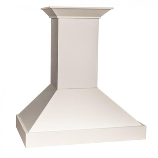 ZLINE 48" Wooden Wall Range Hood in Cottage White, KBTT-48