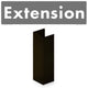 ZLINE 5 Ft. Chimney Extension For Ceilings Up To 12.5 Ft. 8KBB-E