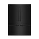 ZLINE 60" 32.2 cu. ft. Built-In 4-Door French Door Refrigerator with Internal Water and Ice Dispenser in Black Stainless Steel RBIV-BS-60