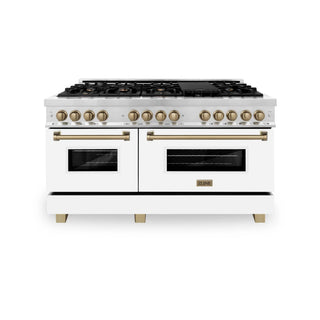 ZLINE 60" Autograph Edition, 7.4 cu. ft. Dual Fuel Range, RAZ-WM-60-CB