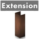 ZLINE 61" Wooden Chimney Extension, Ceiling for 12 ft. (KPLL-E)