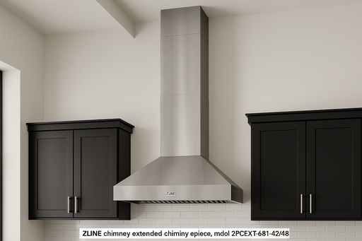 ZLINE 71" Extended Chimney, 2PCEXT-681-42/48