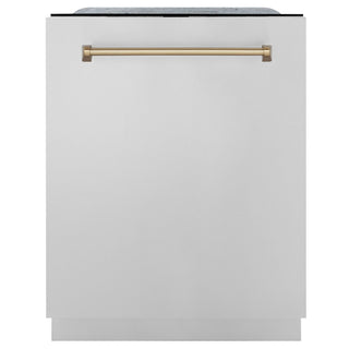ZLINE Autograph Edition 24" Tall Tub Dishwasher DWMTZ-304-24-CB