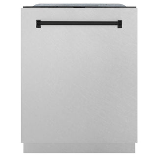 ZLINE Autograph Edition 24" Tall Tub Dishwasher DWMTZ-SN-24-MB