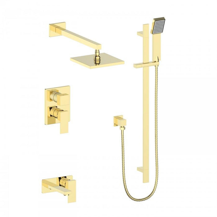 ZLINE Bliss Shower System in Polished Gold, BLS - SHS - PG - Farmhouse Kitchen and Bath