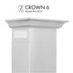 ZLINE Crown Molding Profile 6 for Wall Mount Range Hood CM6-KN/KN4