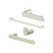 ZLINE Crystal Bay Bathroom Accessories Package with Towel Rail, Hook, Ring and Toilet Paper Holder, 4BP - CBYACC - BN - Farmhouse Kitchen and Bath