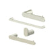 ZLINE Crystal Bay Bathroom Accessories Package with Towel Rail, Hook, Ring and Toilet Paper Holder, 4BP-CBYACC-BN