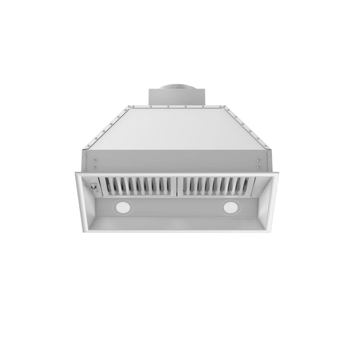 ZLINE Ducted Remote Blower 700 CFM Range Hood Insert in Stainless Steel 698-RD-34 - Farmhouse Kitchen and Bath