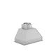 ZLINE Ducted Remote Blower 700 CFM Range Hood Insert in Stainless Steel 698-RD-34