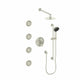 ZLINE Emerald Bay Thermostatic Shower System with Body Jets EMBY-SHS-T3-BN