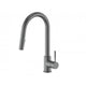 ZLINE Gemini Kitchen Faucet in Gun Metal, GEM-KF-GM