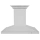 Zline Island Mount Range Hood in Stainless Steel with Built-in ZLINE CrownSound™ Bluetooth Speakers GL2iCRN-BT-42