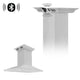 Zline Island Range Hood, Stainless, Bluetooth Speakers GL2iCRN-BT-30