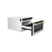 ZLine Microwave Drawer, DuraSnow and Gold MWDZ - 1 - SS - H - G - Farmhouse Kitchen and Bath