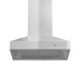 ZLINE Professional Convertible Vent Wall Mount Range Hood in Stainless Steel with Crown Molding 667CRN - 36 - Farmhouse Kitchen and Bath