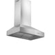 ZLINE Professional Convertible Vent Wall Mount Range Hood in Stainless Steel with Crown Molding 667CRN-36