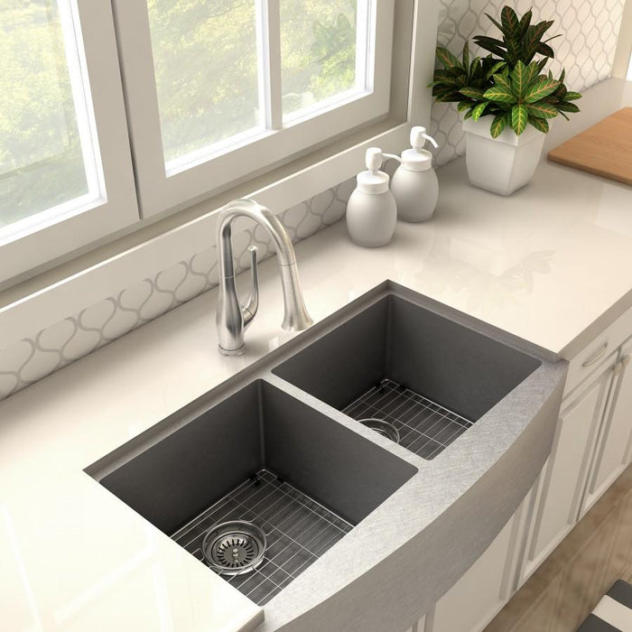 ZLINE Shakespeare Kitchen Faucet in Brushed Nickel, SHK - KF - BN - Farmhouse Kitchen and Bath