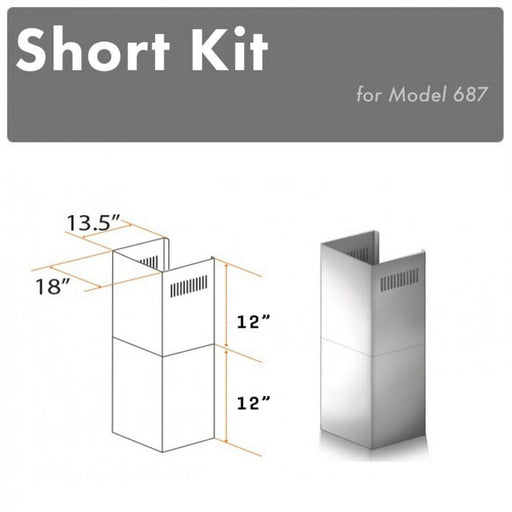 ZLINE Short Kit for 8' Ceilings, SK - 687 - Farmhouse Kitchen and Bath