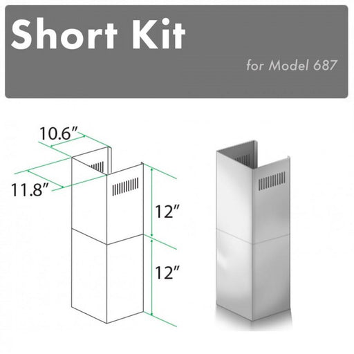ZLINE Short Kit for 8' Ceilings, SK - 696 - Farmhouse Kitchen and Bath