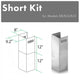 ZLINE Short Kit for 8' Ceilings, SK-KB/KL2/KL3