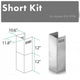ZLINE Short Kit for 8' Ceilings, SK-KN
