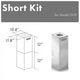 ZLINE Short Kit for Ceiling Under 8 feet ISLAND, SK-GL9i