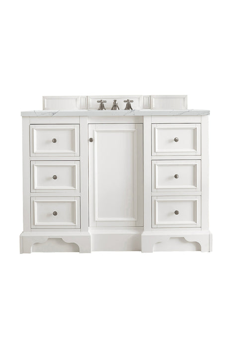 James Martin De Soto 48" Single Bathroom Vanity, Bright White