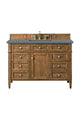 James Martin Brittany 48" Single Bathroom Vanity, Saddle Brown