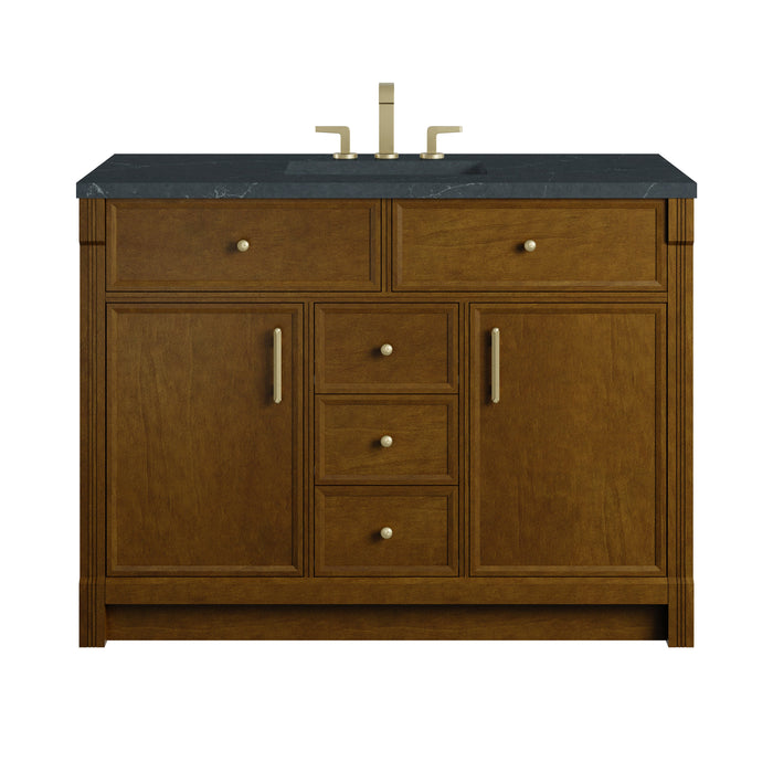 James Martin Bellshire 48" Single Bathroom Vanity, Honey Oak
