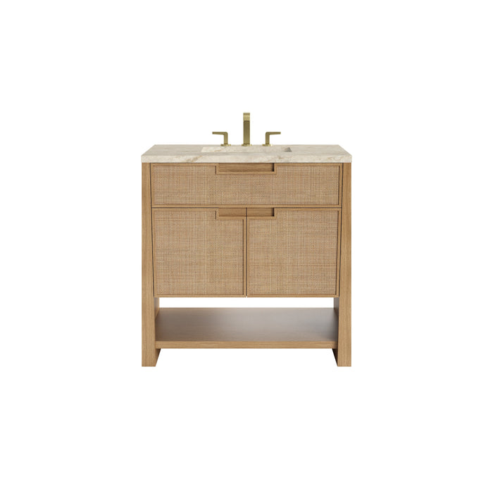 James Martin Solene 36" Single Bathroom Vanity, Seaside Oak