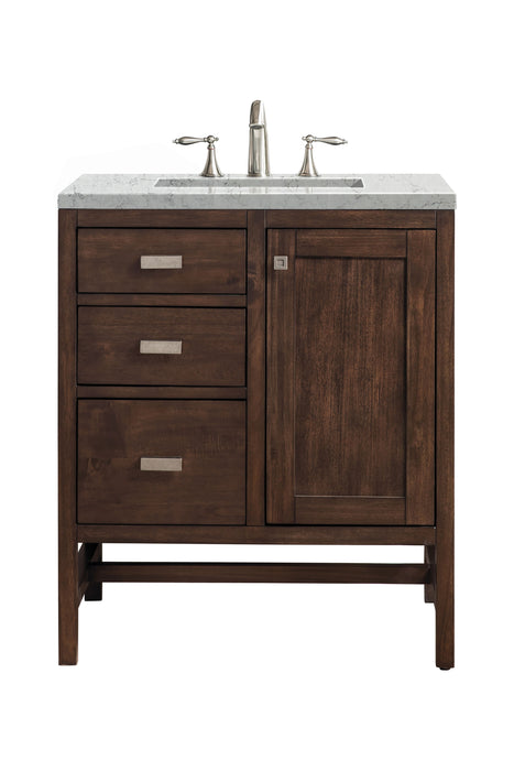 James Martin Addison 30" Single Bathroom Vanity, Mid-Century Acacia