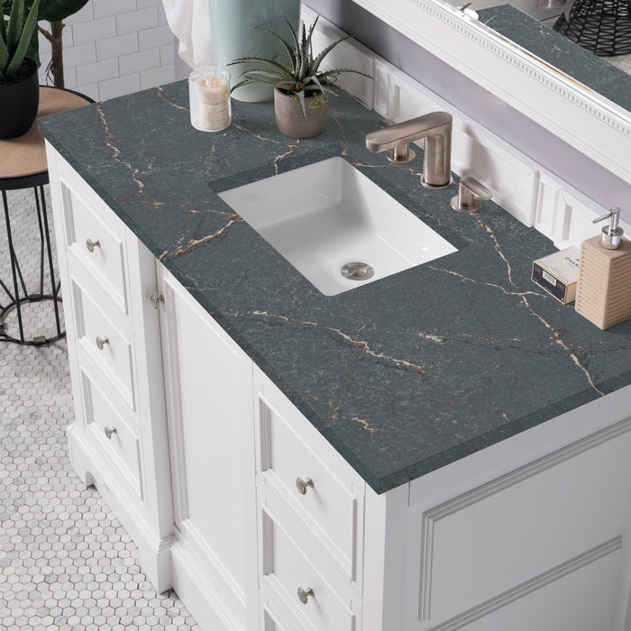 James Martin De Soto 48" Single Bathroom Vanity, Bright White