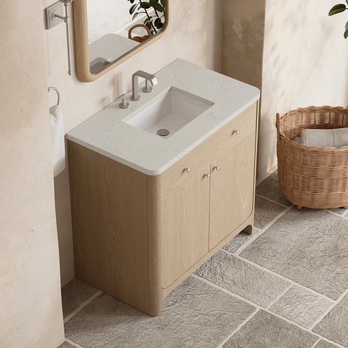 James Martin Gracyn 36" Single Bathroom Vanity, Coastal Driftwood