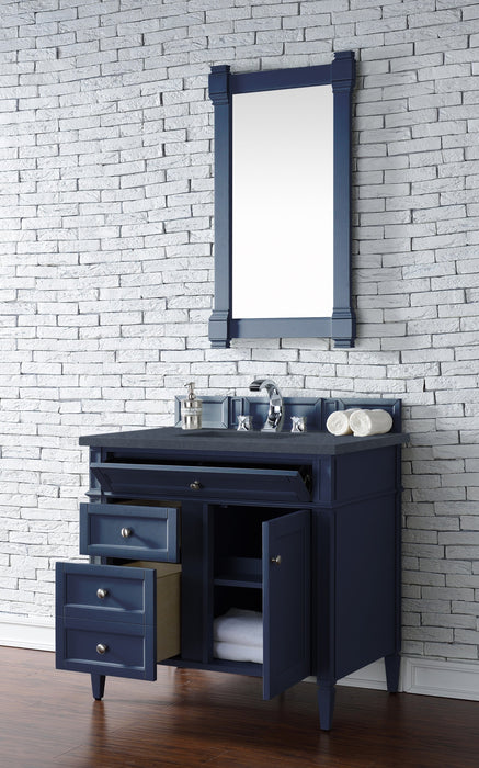 James Martin Brittany 36" Single Bathroom Vanity, Victory Blue