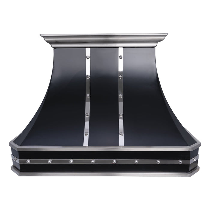 In Stock Custom Handcrafted Stainless Steel Range Hood & Insert Hood - AKH716C-S Akicon